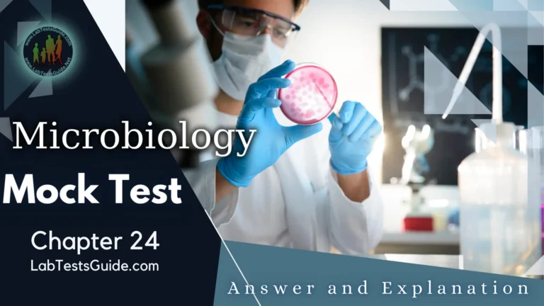 Microbiology MCQs Mock Test Chapter 24